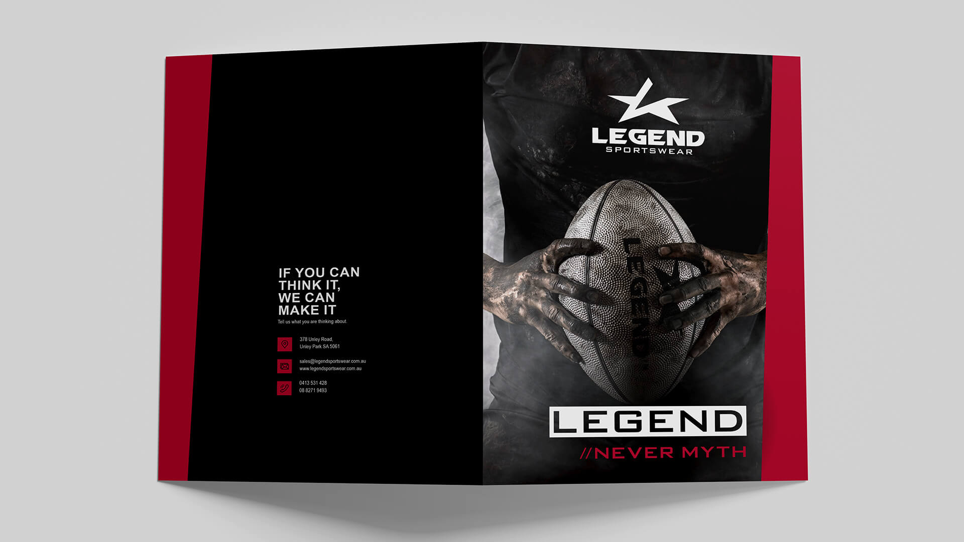 Legend, Not Myth – Brand Brochure