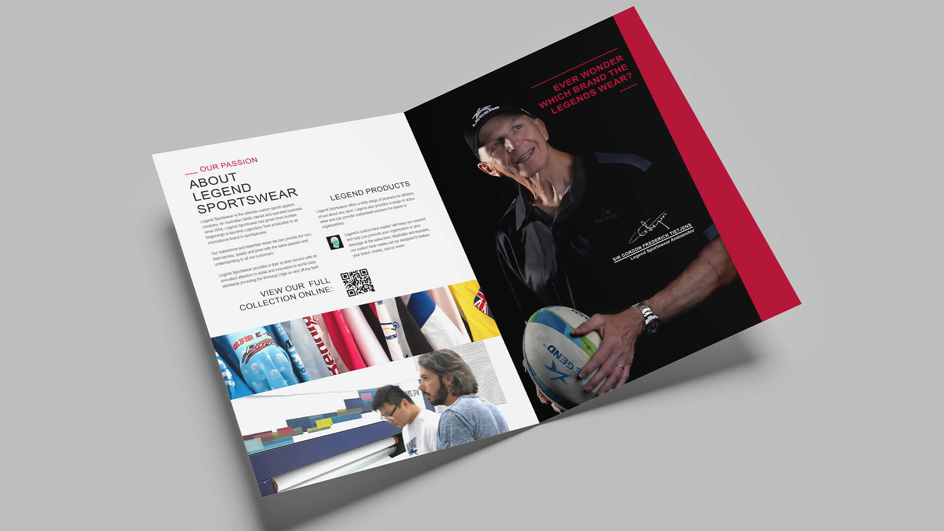 Legend, Not Myth – Brand Brochure